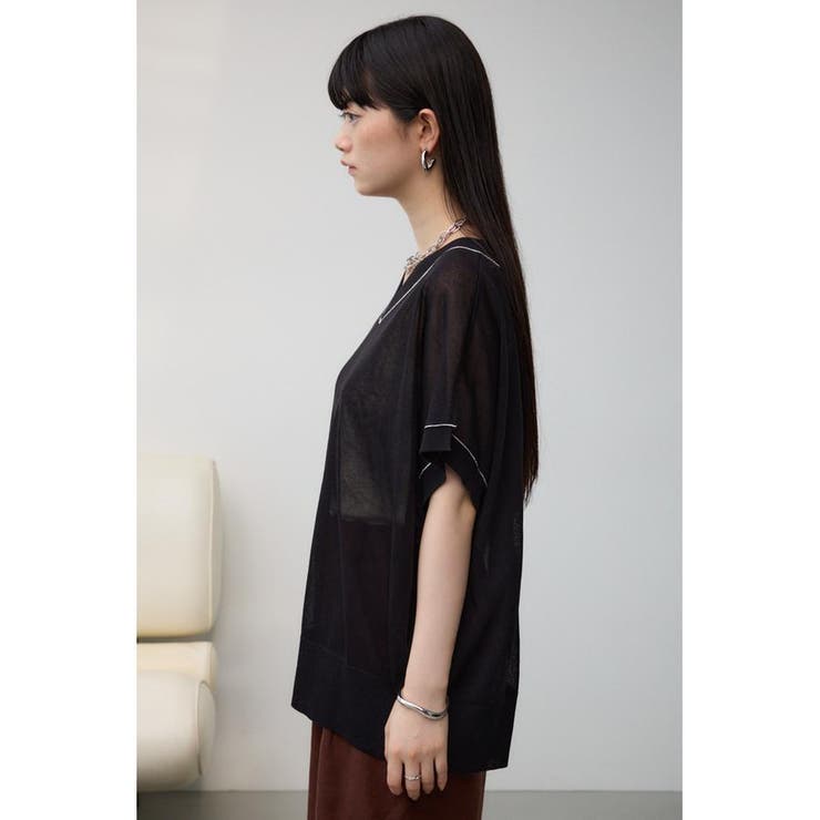 シアーワイドルーズニット | AZUL BY MOUSSY | 詳細画像15 