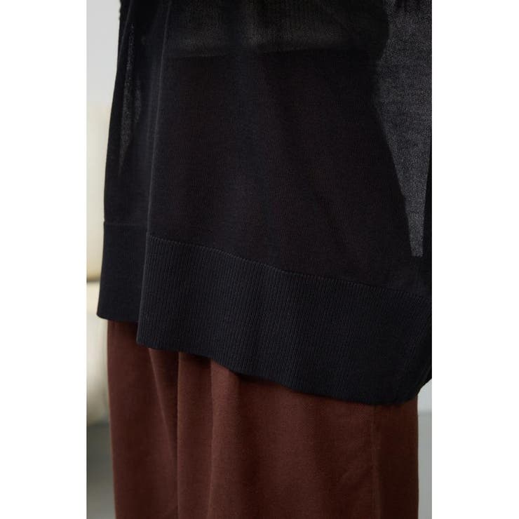 シアーワイドルーズニット | AZUL BY MOUSSY | 詳細画像19 