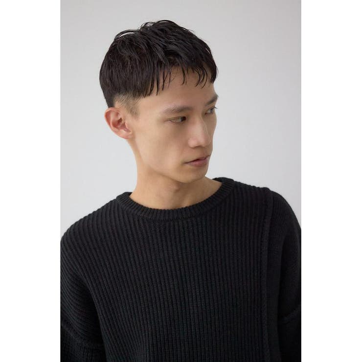 編地ミックスニットトップス | AZUL BY MOUSSY | 詳細画像13 