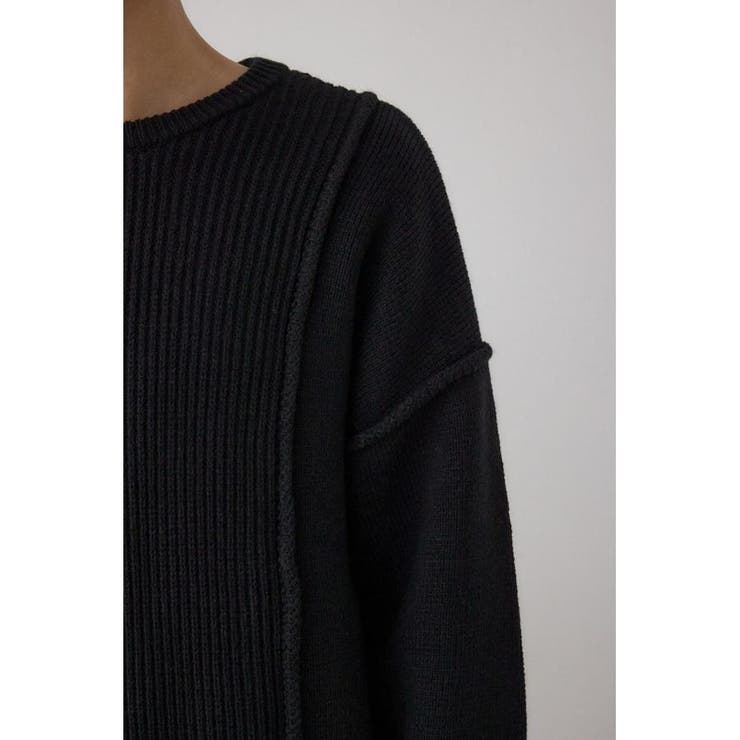 編地ミックスニットトップス | AZUL BY MOUSSY | 詳細画像20 