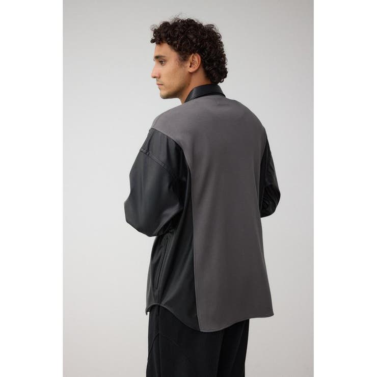 フェイクレザースウィッチングシャツ | AZUL BY MOUSSY | 詳細画像26 