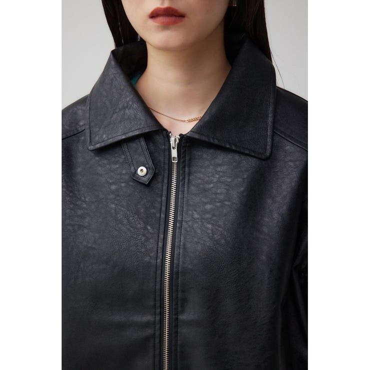 AZUL by moussy アズール　レザージャケット　新品未使用　今季商品 フェイクレザージャケット[品番：AZLW0022659]｜AZUL BY MOUSSY