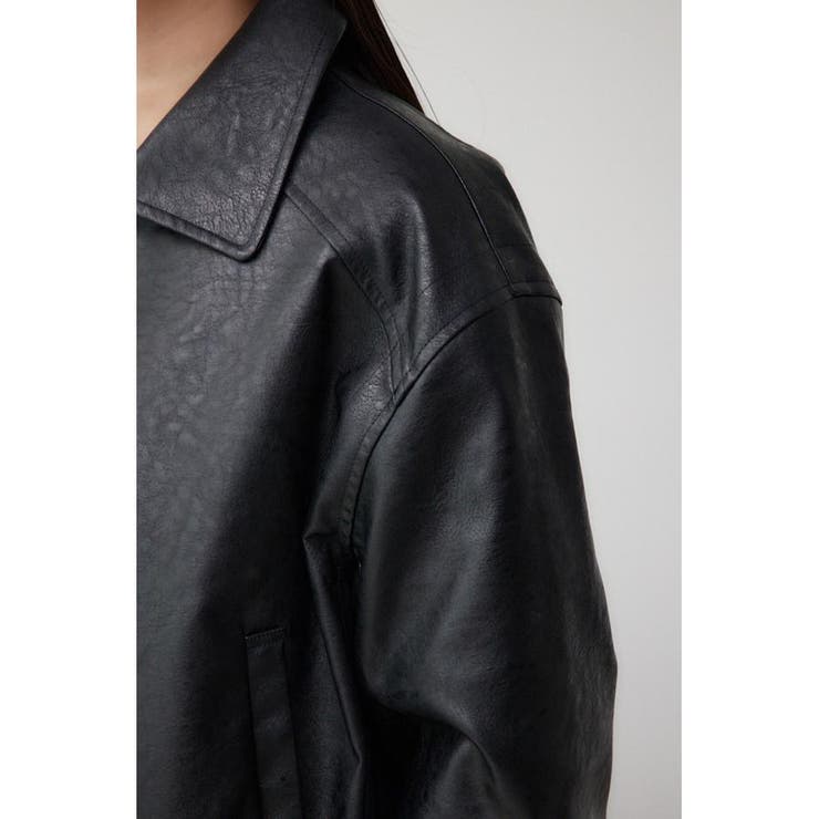 フェイクレザージャケット[品番：AZLW0022659]｜AZUL BY MOUSSY