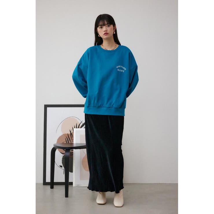 プリント裏毛プルオーバー[品番：AZLW0021550]｜AZUL BY MOUSSY