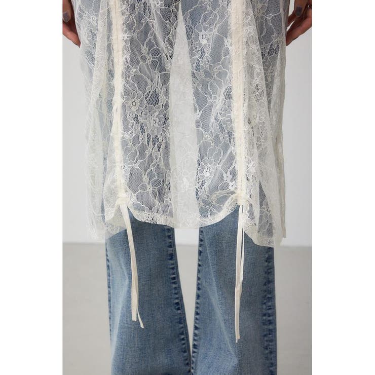 インナーSET ドロストレースキャミソールトップス | AZUL BY MOUSSY | 詳細画像12 