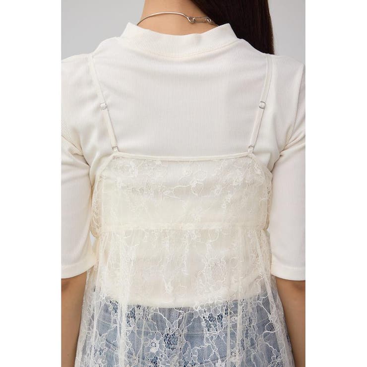インナーSET ドロストレースキャミソールトップス | AZUL BY MOUSSY | 詳細画像9 