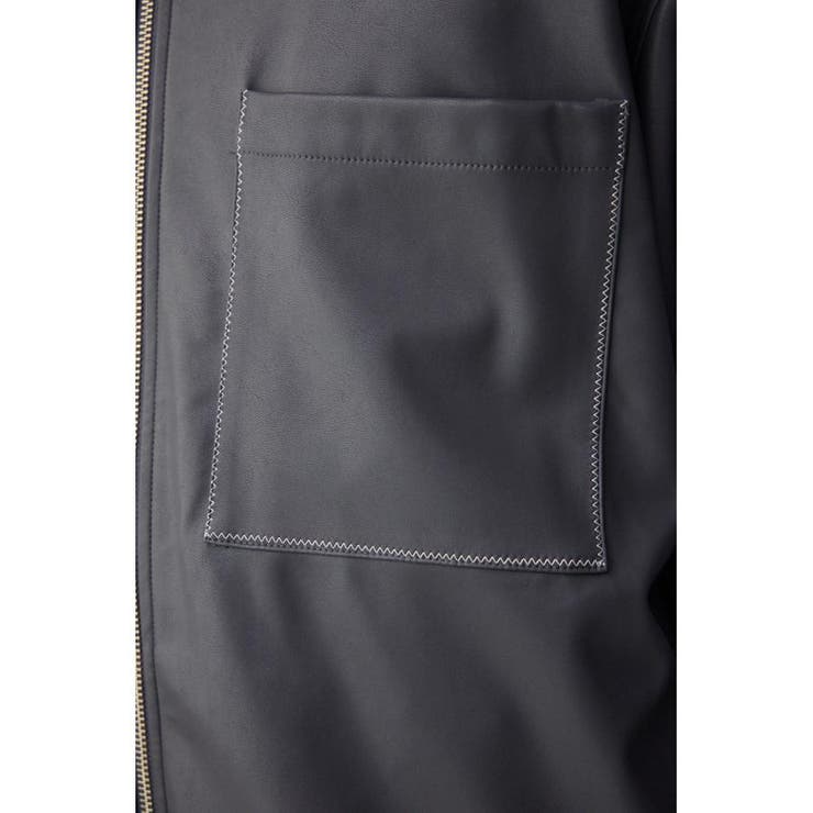 フェイクレザーCPOシャツ | AZUL BY MOUSSY | 詳細画像21 