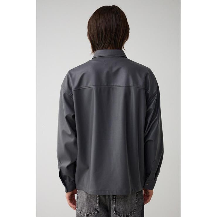 フェイクレザーCPOシャツ | AZUL BY MOUSSY | 詳細画像17 