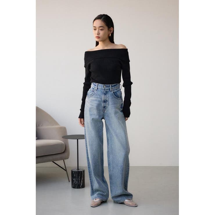 ダブルベルトメッシュフラットパンプス | AZUL BY MOUSSY | 詳細画像12 