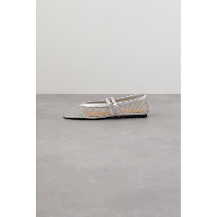 ダブルベルトメッシュフラットパンプス | AZUL BY MOUSSY | 詳細画像14 