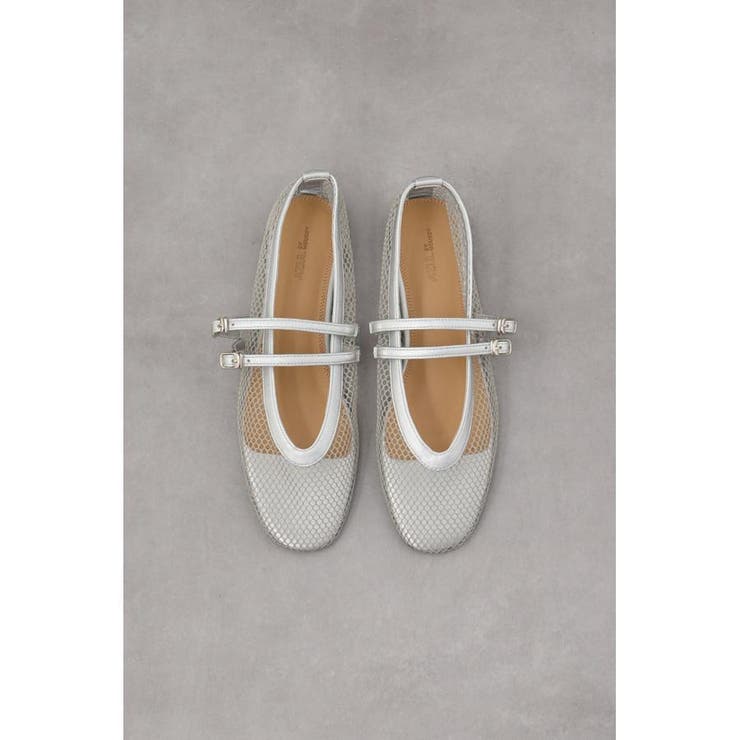 ダブルベルトメッシュフラットパンプス | AZUL BY MOUSSY | 詳細画像15 