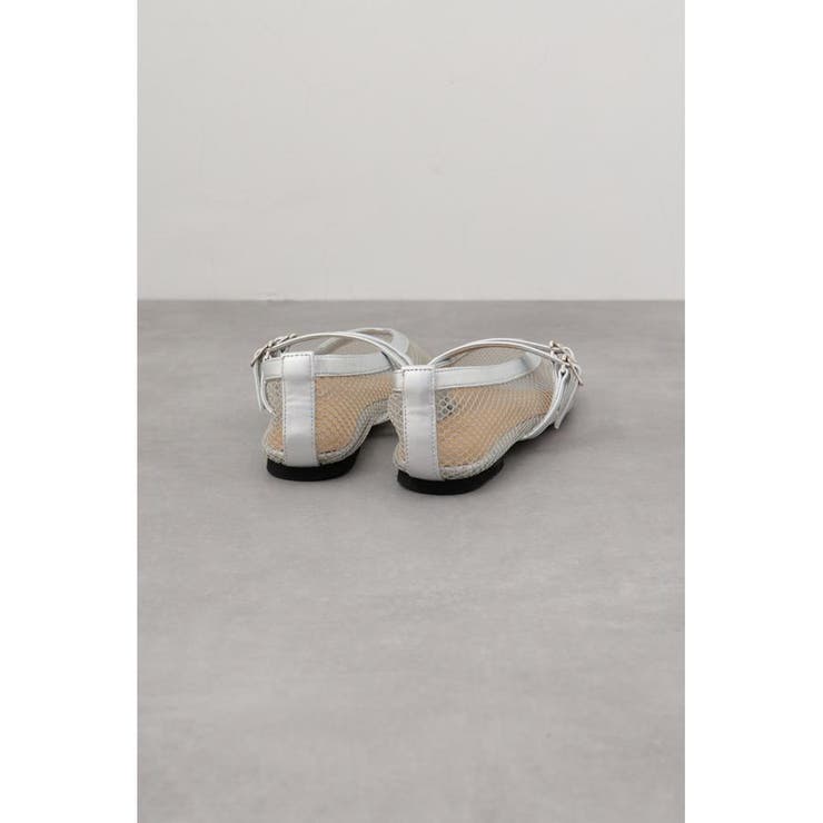 ダブルベルトメッシュフラットパンプス | AZUL BY MOUSSY | 詳細画像16 