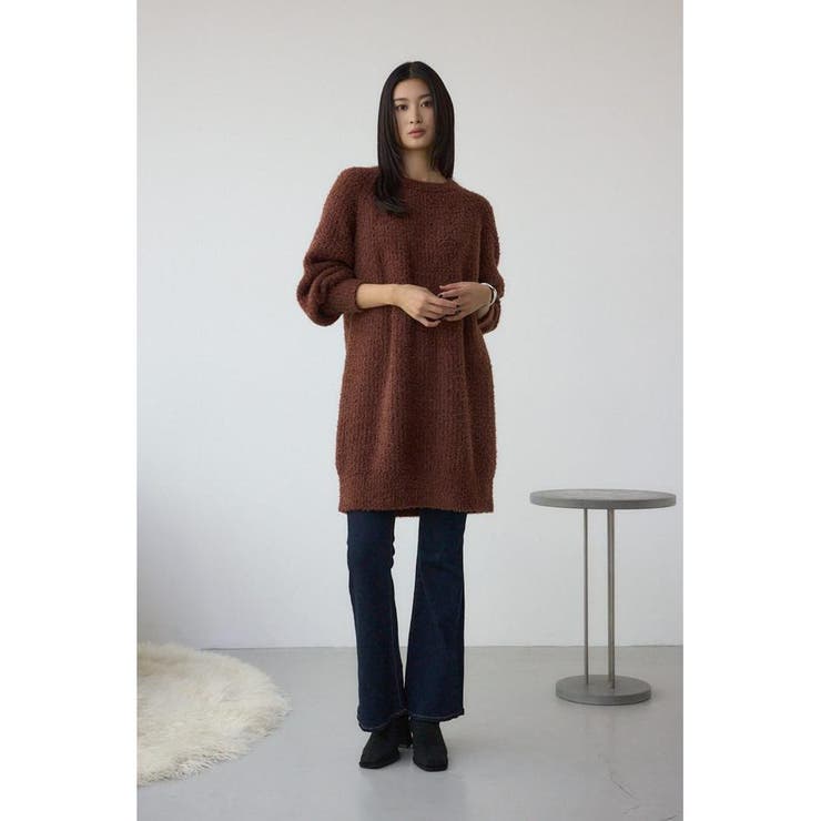 ラメシャギーニットワンピース | AZUL BY MOUSSY | 詳細画像12 