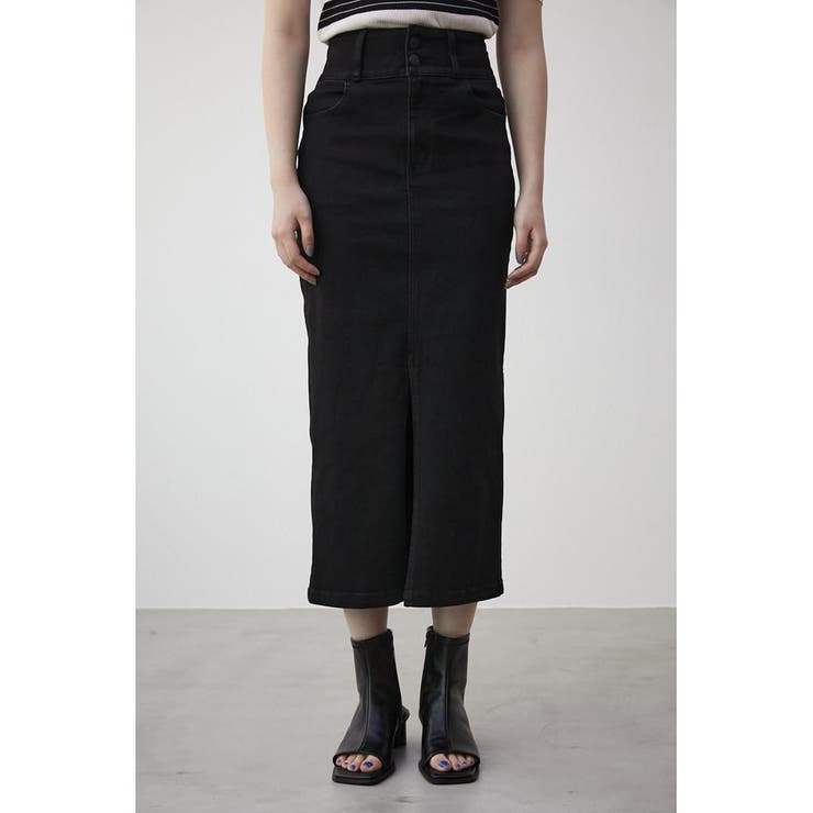HIGH WAIST SLIT DENIM SKⅢ | AZUL BY MOUSSY | 詳細画像5 