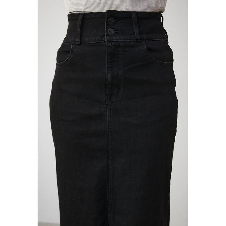 HIGH WAIST SLIT DENIM SKⅢ | AZUL BY MOUSSY | 詳細画像8 