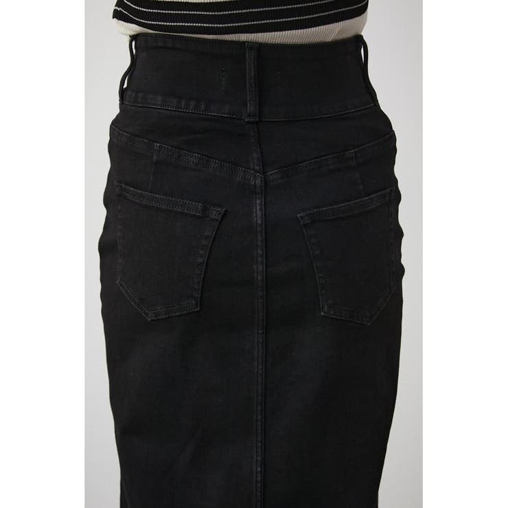 HIGH WAIST SLIT DENIM SKⅢ | AZUL BY MOUSSY | 詳細画像9 