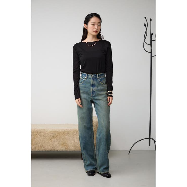 ベーシックシアーカットソー | AZUL BY MOUSSY | 詳細画像13 