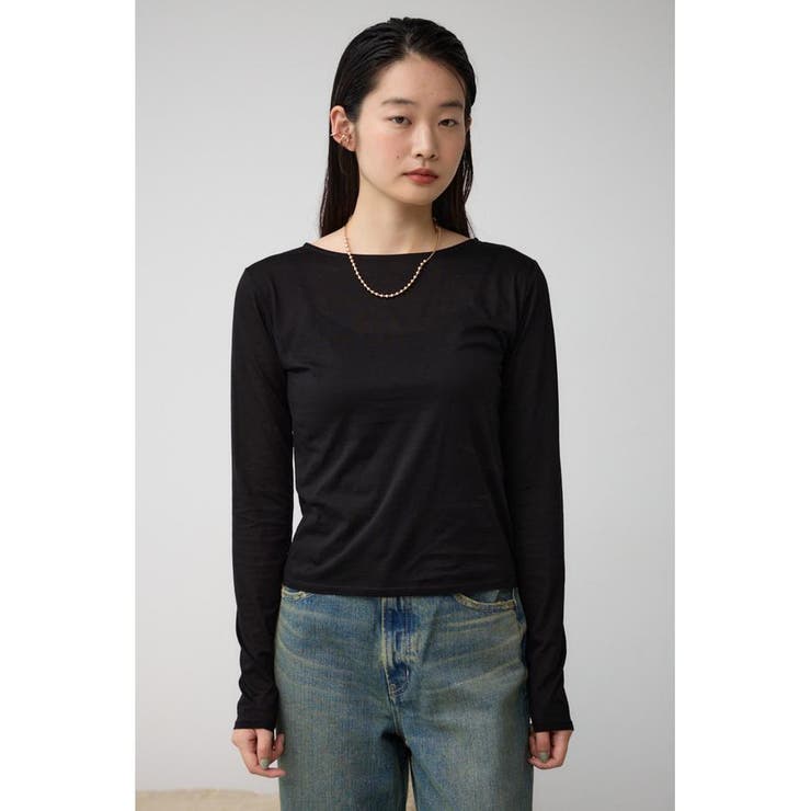 ベーシックシアーカットソー | AZUL BY MOUSSY | 詳細画像14 