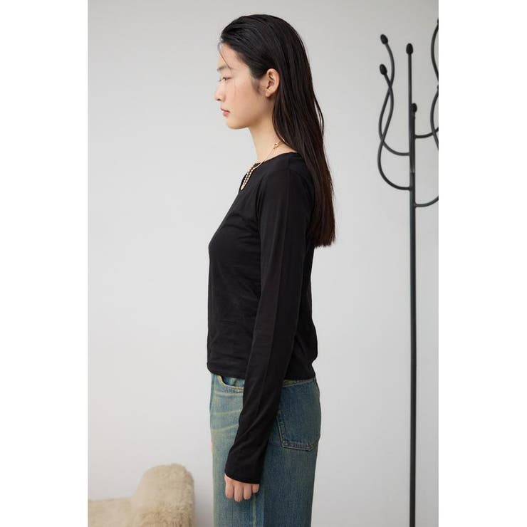 ベーシックシアーカットソー | AZUL BY MOUSSY | 詳細画像15 