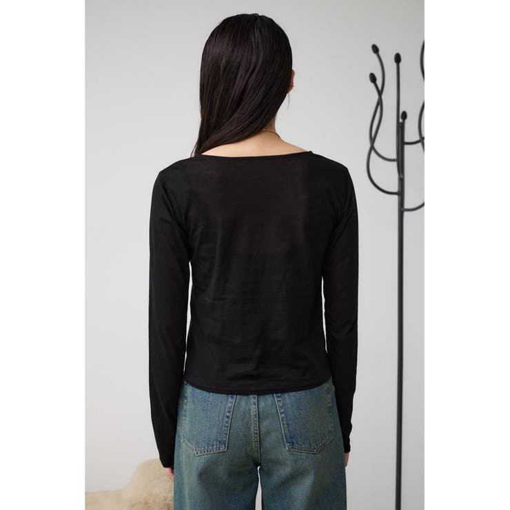 ベーシックシアーカットソー | AZUL BY MOUSSY | 詳細画像16 