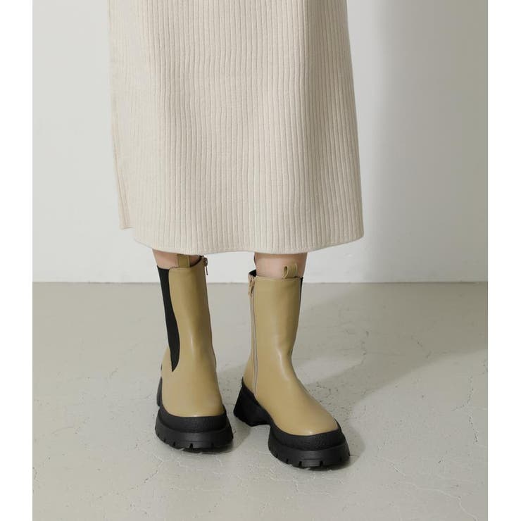 TRACK SOLE CHELSEA BOOTS | AZUL BY MOUSSY | 詳細画像16 