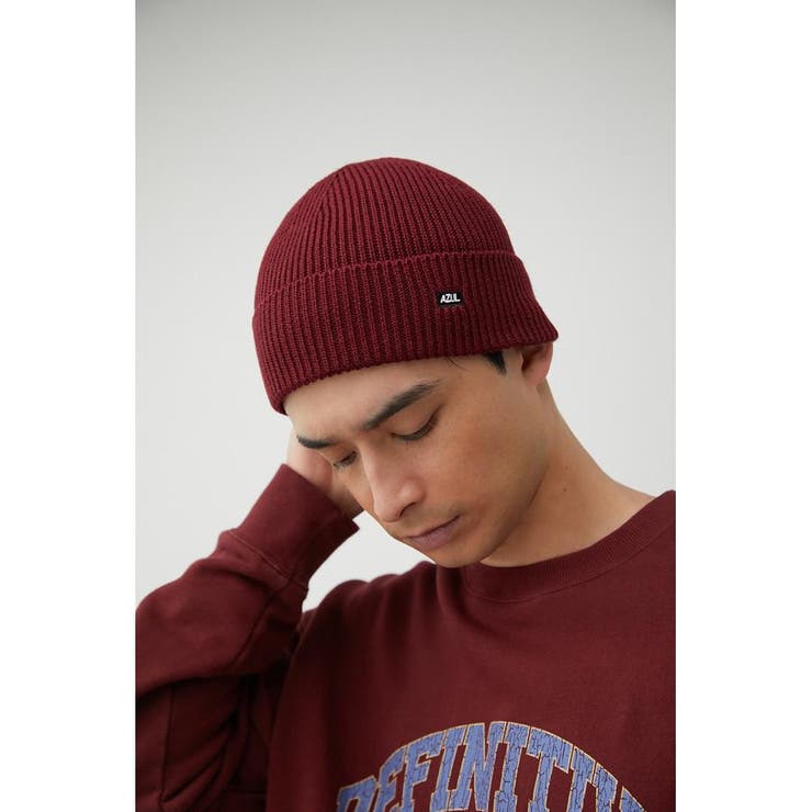 BRD | AZUL BOX LOGO KNIT CAP | AZUL BY MOUSSY