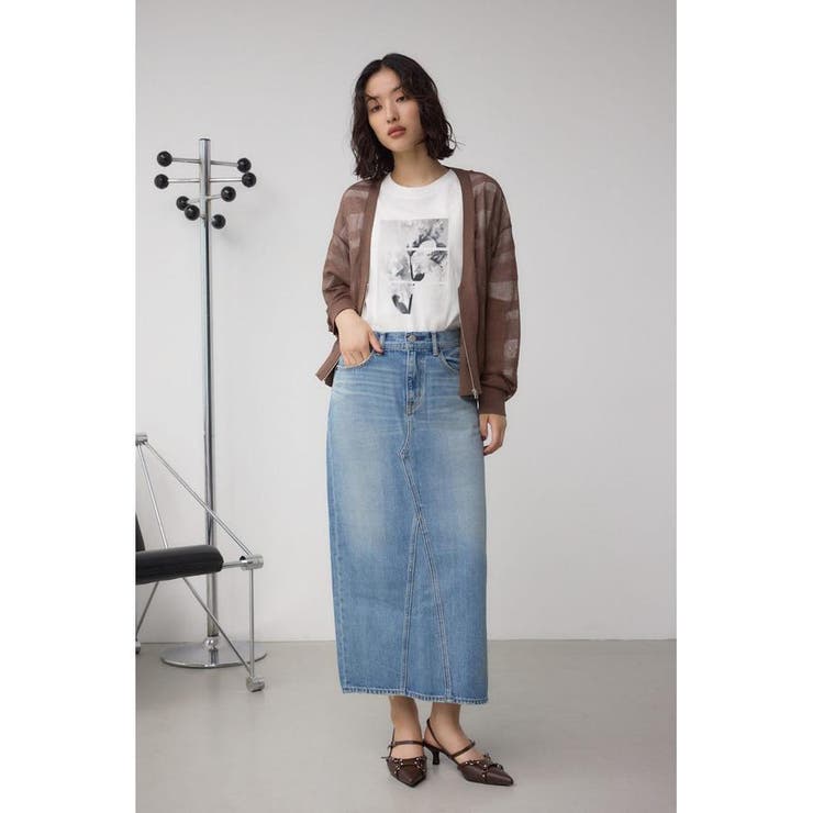 AZUL DENIM VENUSストレートスカート | AZUL BY MOUSSY | 詳細画像17 