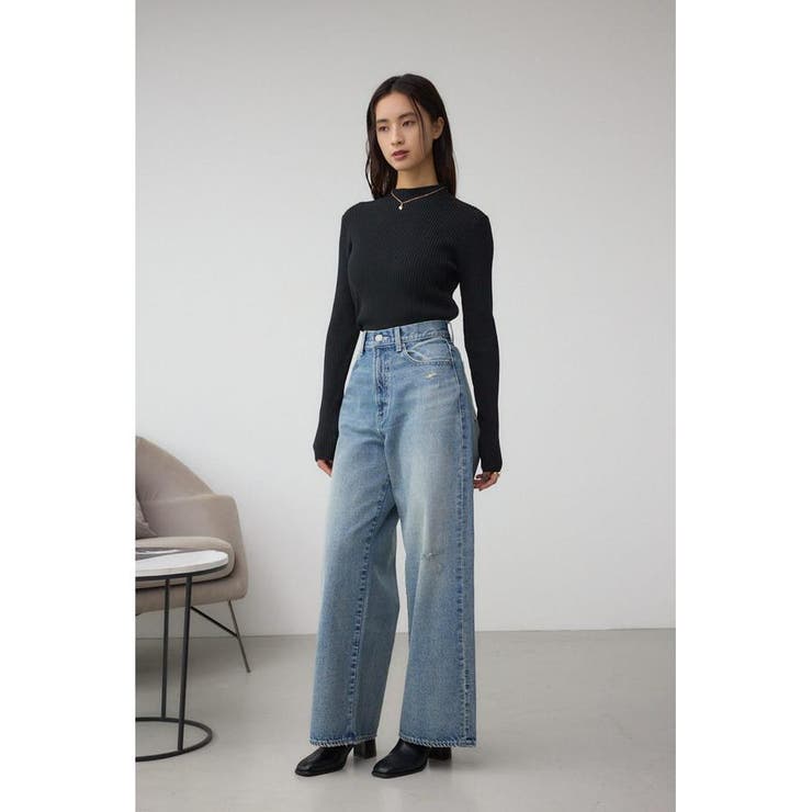 VENUSハイネックリブニット | AZUL BY MOUSSY | 詳細画像15 