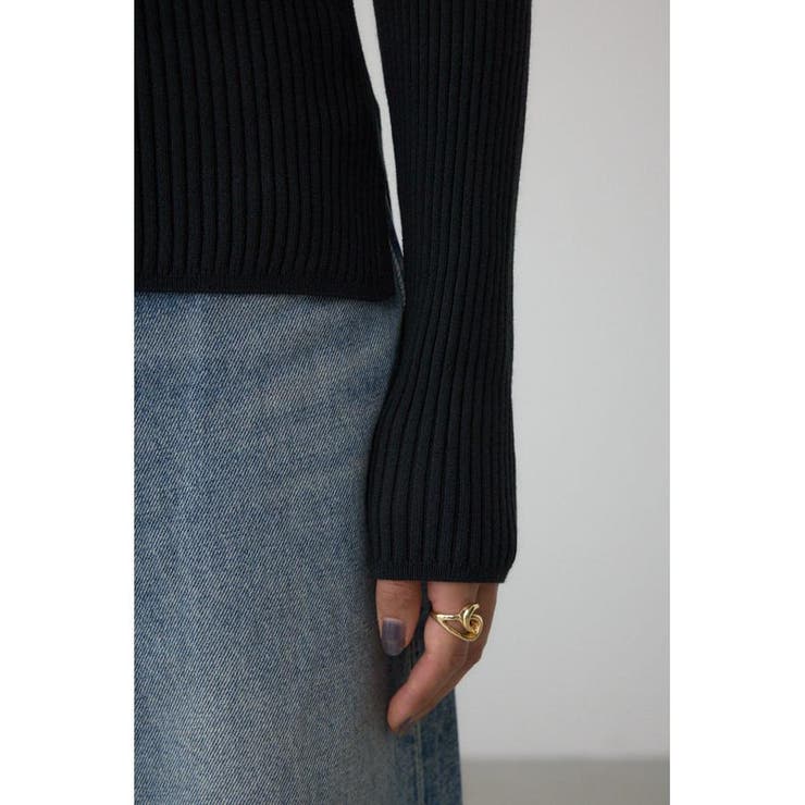 VENUSハイネックリブニット | AZUL BY MOUSSY | 詳細画像21 