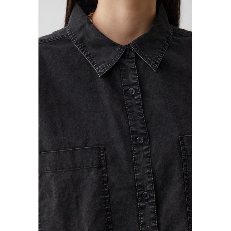 ケミカルウォッシュシャツ | AZUL BY MOUSSY | 詳細画像18 