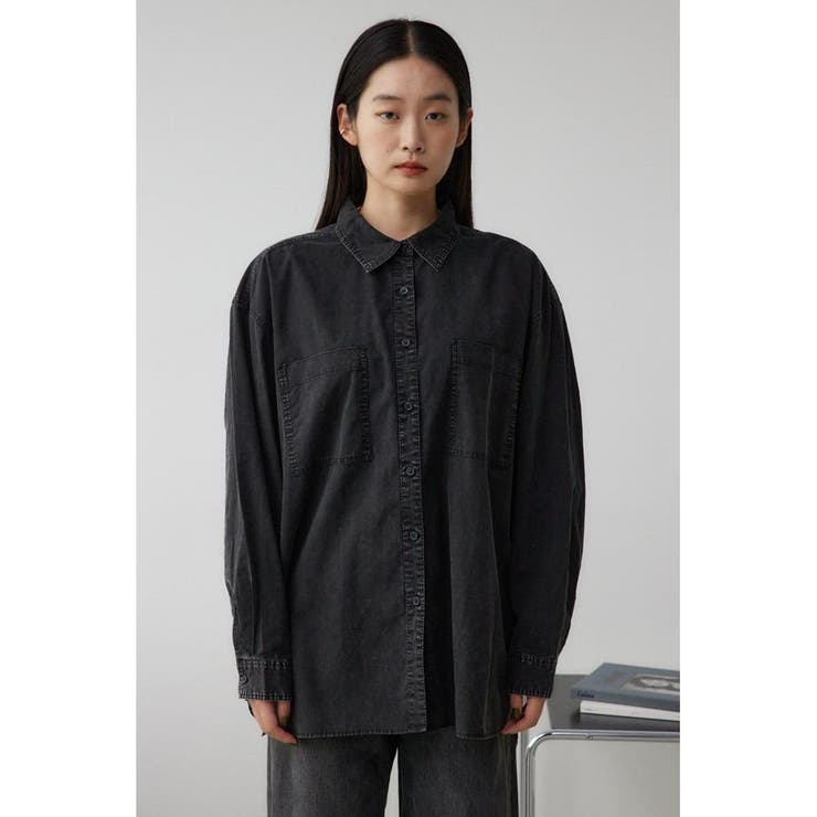 ケミカルウォッシュシャツ | AZUL BY MOUSSY | 詳細画像15 