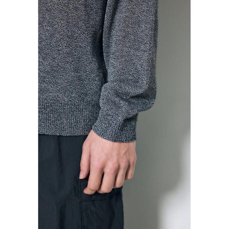 リネンミックススキッパーポロシャツ | AZUL BY MOUSSY | 詳細画像10 