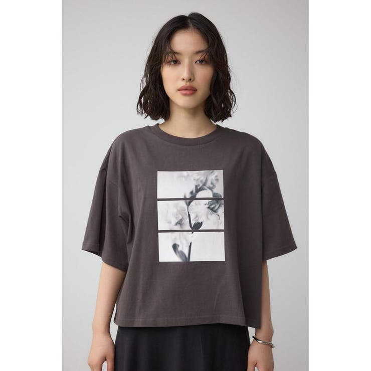 フラワーフォトTシャツ | AZUL BY MOUSSY | 詳細画像25 
