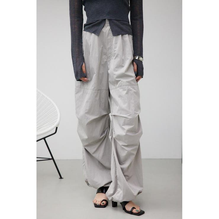 MACHATT パラシュートパンツ グレー d269-r1.jpg