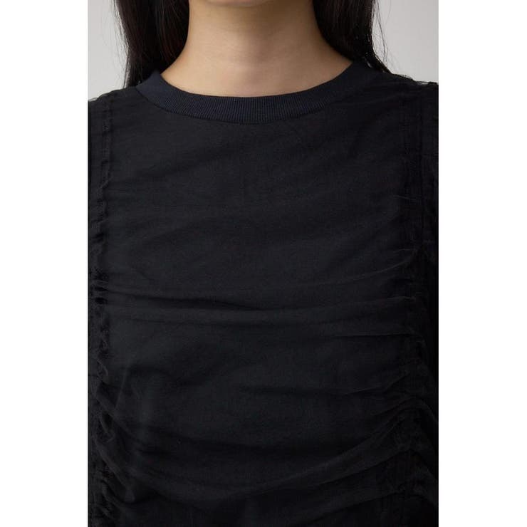 チュールレイヤードトップス | AZUL BY MOUSSY | 詳細画像18 