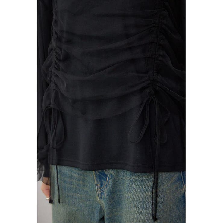 チュールレイヤードトップス | AZUL BY MOUSSY | 詳細画像21 