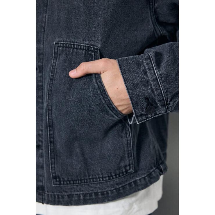 カラーデニムジャケット | AZUL BY MOUSSY | 詳細画像12 