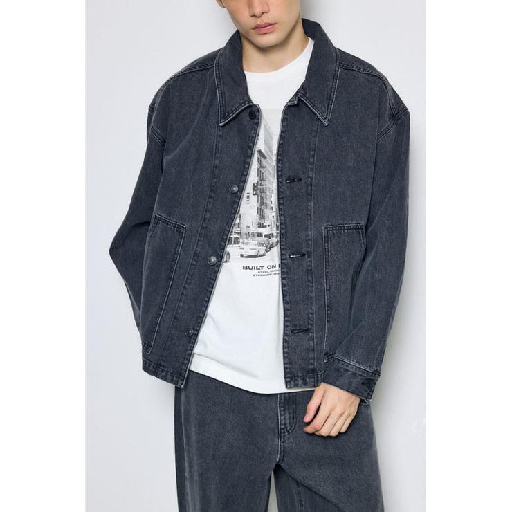 カラーデニムジャケット | AZUL BY MOUSSY | 詳細画像2 