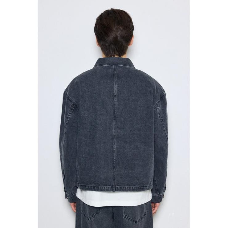 カラーデニムジャケット | AZUL BY MOUSSY | 詳細画像8 