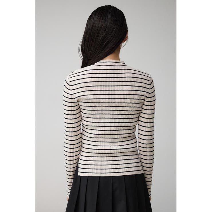 ランダムリブハイネックニットトップス | AZUL BY MOUSSY | 詳細画像19 