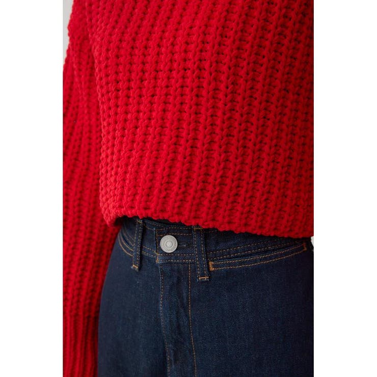 マットモールクロップドハイネックニット | AZUL BY MOUSSY | 詳細画像20 