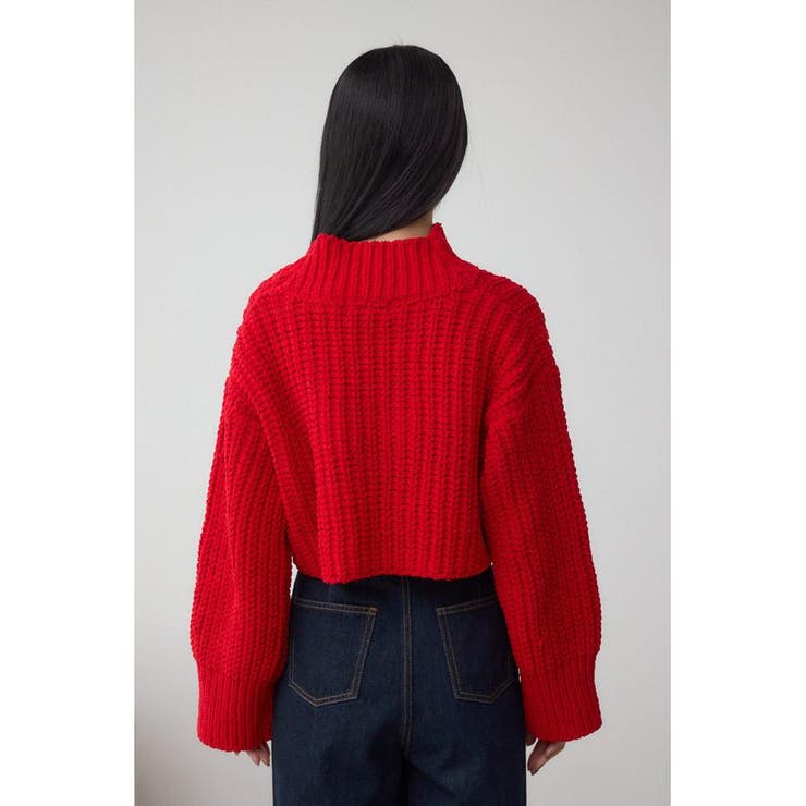 マットモールクロップドハイネックニット | AZUL BY MOUSSY | 詳細画像16 