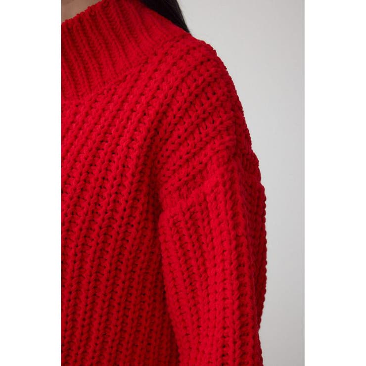 マットモールクロップドハイネックニット | AZUL BY MOUSSY | 詳細画像18 