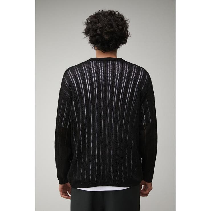 OPENWORK KNIT CARDIGAN[品番：AZLW0020874]｜AZUL BY MOUSSY