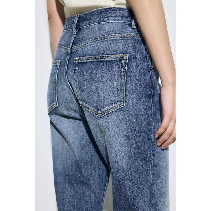 AZUL DENIM センタープレスフレアデニム ロング丈 | AZUL BY MOUSSY | 詳細画像9 