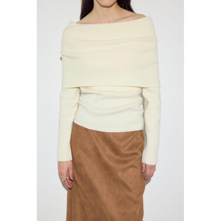 オフショルニットトップス | AZUL BY MOUSSY | 詳細画像4 