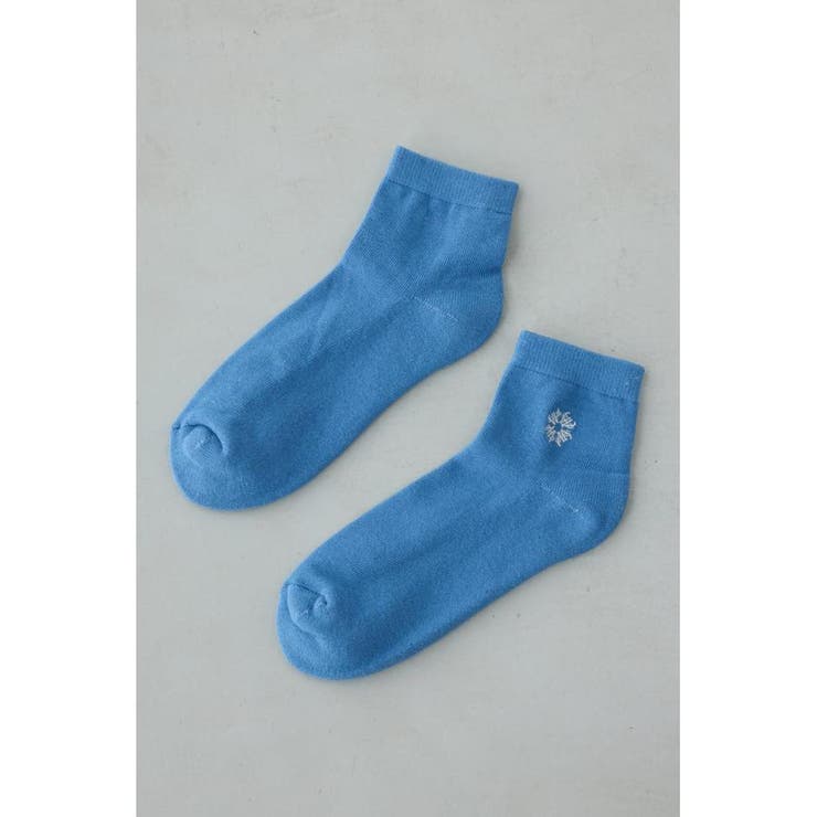 ワンポイント刺繍アンクルソックス | AZUL BY MOUSSY | 詳細画像5 