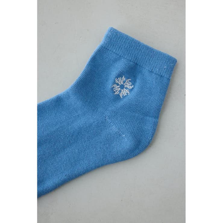 ワンポイント刺繍アンクルソックス | AZUL BY MOUSSY | 詳細画像6 