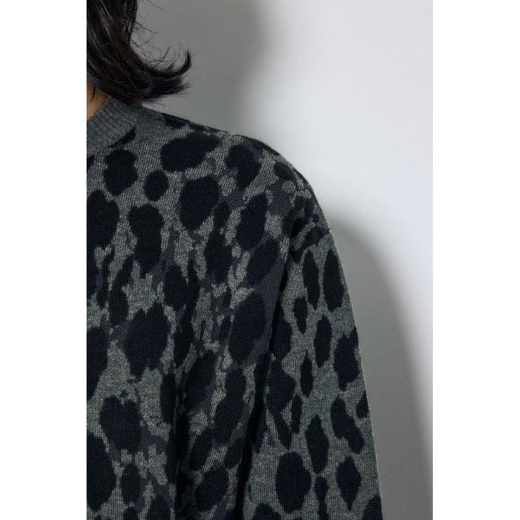 総柄ニットトップス | AZUL BY MOUSSY | 詳細画像30 