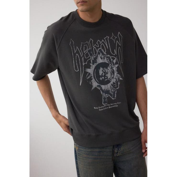 L/BLK1 | カットオフスウェットTEE | AZUL BY MOUSSY